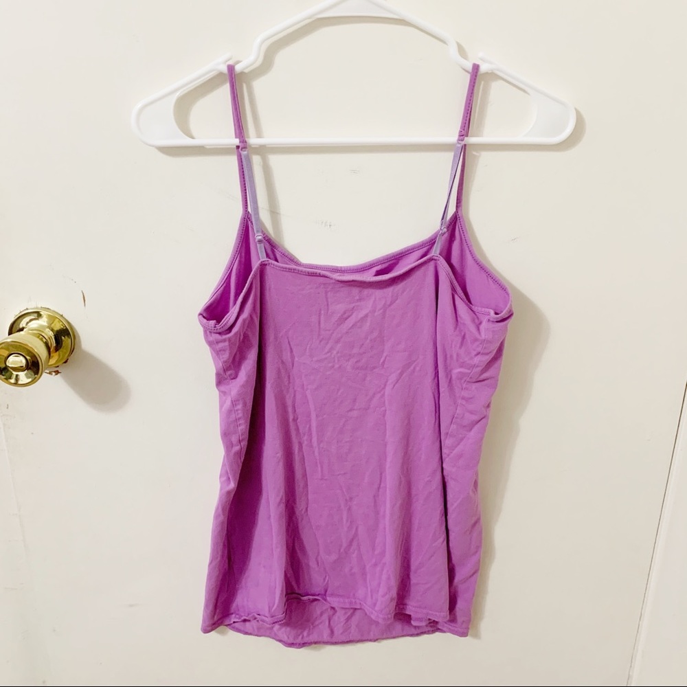 5/$25 Liz Lange Maternity Purple Tank Top small - Picture 3 of 7